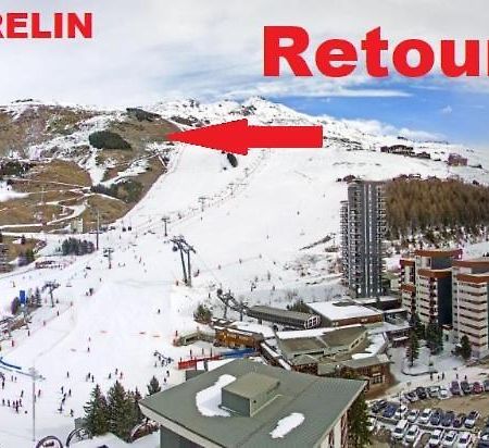 Studio Les Menuires Brelin Saint-Martin-de-Belleville Dış mekan fotoğraf